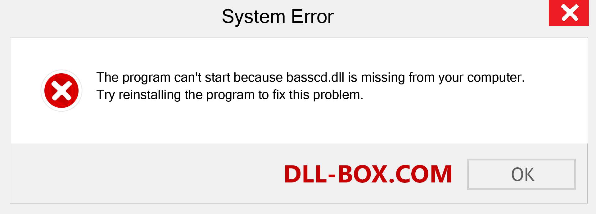  basscd.dll file is missing?. Download for Windows 7, 8, 10 - Fix  basscd dll Missing Error on Windows, photos, images